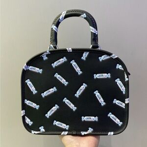 🍬 COACH White Rabbit Tophandle Lunchbox Bag Black NWT RARE!